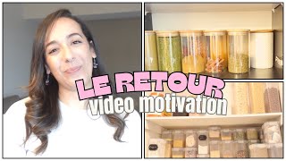 LE RETOUR DES VIDEOS MOTIVATION  Rangement et ORGANISATION DU CELLIER [upl. by Oralee]