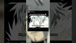 Hiruzen Shock To See Tobirama 😳shorts naruto anime narutofans narutoshippuden narutoexplained [upl. by Rennane]