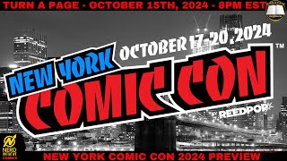 NEW YORK COMIC CON 2024 PREVIEW TaP ep 58 [upl. by Rieger]