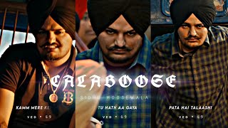 CALABOOSE Lyrics 4k Status Sidhu Moose wala [upl. by Graig737]