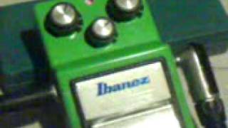 Ibanez TS9 Tube Screamer Sample Settings [upl. by Horodko448]