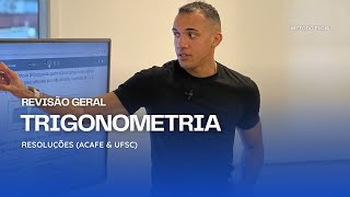 ACAFE amp UFSC  Matemática  Como destravar nas questões de TRIGONOMETRIA [upl. by Norby]