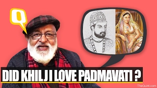 The Quint Did Alauddin Khilji love Rani Padmavati Professor Pant answers [upl. by Haelak]