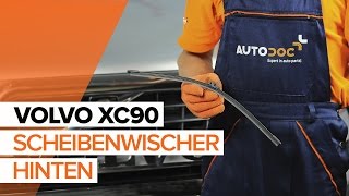 Wie VOLVO XC90 1 Scheibenwischer hinten wechseln TUTORIAL  AUTODOC [upl. by Adlin]