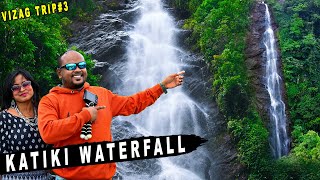 Katiki Waterfall Araku Valley  Kya Khatarnaak Road Hai Bhai  Vizag Tour Ep3 [upl. by Zeph904]