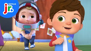 JJs Potty Break Song 👶 🚽 ⏰ CoComelon Lane  Netflix Jr [upl. by Ellehcram]