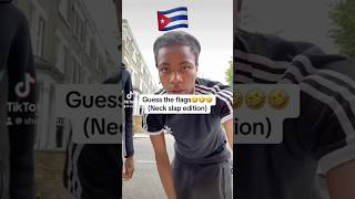 GUESS FHE FLAG UK EDITION NECK SLAPS🫣fyp foryou viralvideo trending neckpain [upl. by Ozkum]