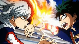 Midoriya VS Todoroki  FULL FIGHT 1080p ENG SUB [upl. by Karolyn835]