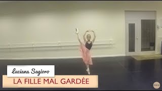 Variação La Fille Mal Gardée  Luciana Sagioro  10 anos  Escola Petite Danse [upl. by Onahpets844]