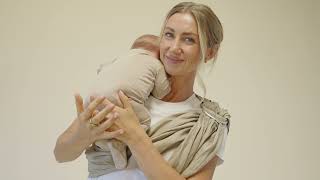 WildBird Tutorials  Ring Sling Newborn [upl. by Lipfert]