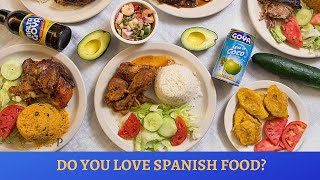 Cuban Pork Roast Meal PERNIL Tasty SPANISH Dish  Finger Licking Good [upl. by Atnoled]