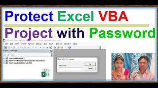 VBA project password in excel  VBA project password  VBA project password code  Excel [upl. by Skipp528]