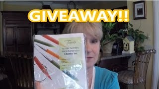 REVIEW Knitters Pride Cubics and Trendz Knitting Needles Giveaway Closed [upl. by Gavra]