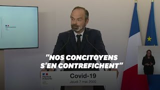 Édouard Philippe répond à une question sur Macron et sen va [upl. by Taite]