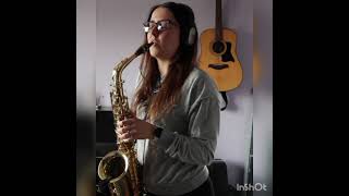 Gecko Overdrive  Becky Hill amp Oliver Heldens  Sax Cover [upl. by Palocz228]