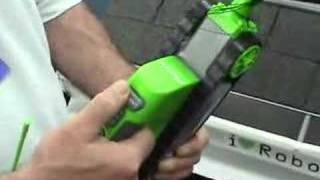 iRobot Looj  Inventor discusses gutter cleaning robot [upl. by Nipha]