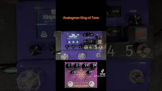 Analogman King of Tone in the HX Stomp guitar pedals guitargear hxstomp [upl. by Anailil]