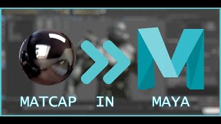 Setting up Matcap shader in Maya [upl. by Belldas821]