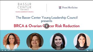 BRCA amp Ovarian Cancer Risk Reduction Panel [upl. by Amethist]