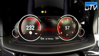 2014 BMW 530xd Facelift LCI  0230 kmh acceleration 1080p [upl. by Maxie]