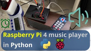 My new Raspberry Pi musical alarm clock [upl. by Ynnaej]