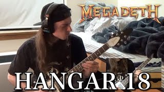 Hangar 18  Full Guitar Cover ALL SOLOS [upl. by Mart]