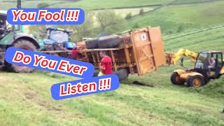 The Remarkable Rescue Simons Skillful Reckoning of an Overturned Trailer at Wheelwright Farm [upl. by Zedekiah]