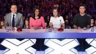 Simon Cowell gets egged on BGT LIVE final FULL Version Britains Got Talent 2013 final my view [upl. by Namyw273]