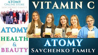 Vitamin C  Atomy Vitamin C  Atomy Vitamin C Review  Atomy Savchenko Family [upl. by Velick]