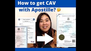 CHED CAV processing and DFA Apostille  4 step process [upl. by Toolis399]