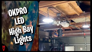 OKPRO LED High Bay Lights  MumblesVideos Product Review [upl. by Llenel]