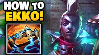 How to EKKO Jungle  1418 Indepth Full Gameplay Guide [upl. by Deirdre]