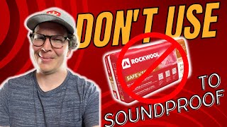 Do Not Use Rockwool To Soundproof Walls [upl. by Nirhtak]