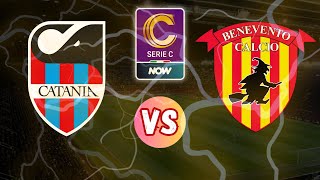 Catania 🆚 Benevento ➡️ 2ª Giornata di Serie C  LIVE [upl. by Eleonora]