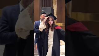 Dananeer Mobeen becomes graduate as she got degreetrendingyoutubeshorts dananeermubeenviralvideo [upl. by Nalyt]