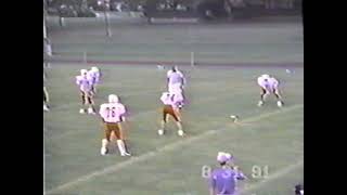 Edon Blue Bomber Football 1991  Edon High School  Edon OH [upl. by Maxfield]