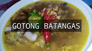 HOW TO COOK GOTONG BATANGAS [upl. by Lenka]