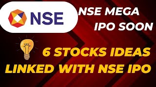 Most Unique Research on NSE IPO🕵️‍♂️ 6 Stock Linked with NSE IPO⚡️stockmarket [upl. by Danyelle]