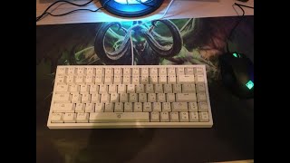 Drevo Gramr 84keys Outemu blue switches [upl. by Tab]