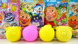 麵包超人泡澡球迷你人偶驚喜玩具 Anpanman Bathball toys [upl. by Rolyab]