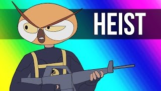 Vanoss Gaming Animated  Heist Squad [upl. by Annai]