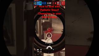 Destroying a Smurf on Kafe in Rainbow Six Siege Ranked Xbox Series X Shorts [upl. by Enylcaj]