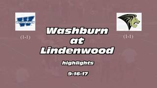 Washburn at Lindenwood football highlights 9 16 17 WU 26 LU 16 [upl. by Haslam175]