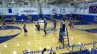 Herricks High Schools Varsity Volleyball vs Plainview Old Bethpage JFK High School 102323 [upl. by Arutnev]