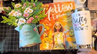 🎁Flip through of Yellow Ephemera Book and more Birthday gifts🎁 [upl. by Mackenzie184]