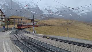 Ifahrt vom CC65 in Kleine Scheidegg us Jungfraujoch [upl. by Ydda819]