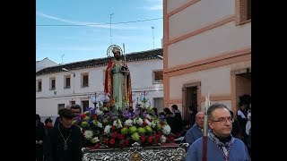 Procesión de San Blas 2018 Manzanares [upl. by Einimod]