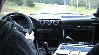 Hartge  Dbilas ITB BMW E30 M20 stroker test drivewmv [upl. by Attener309]