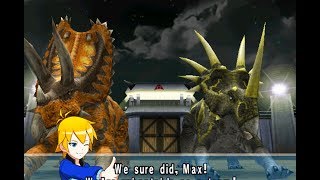 Dinosaur King Arcade Game 恐竜キング  Pentaceratops X Styracosaurus VS the Alpha Fortress Hard [upl. by Eniamzaj188]