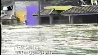 AGUA DULCE VERACRUZ MEXICO INUNDACION HISTORICA 2000 [upl. by Aidroc]